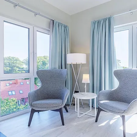 Apartment Rundblick - Stilvolle 5-sterne-ferienwohnung Mit Blick Auf Den Bodden *